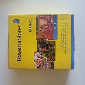 Rosetta Stone Spanish Español Levels 1-4